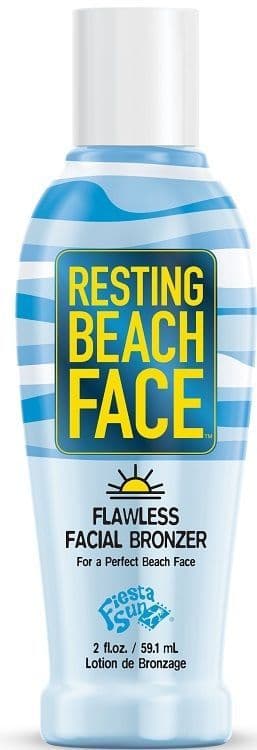 FIESTA SUN - RESTING BEACH FACE - SUNBED TANNING LOTION CREAM - SACHET & BOTTLE