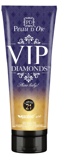 PEAU D'OR VIP DIAMONDS  / BOTTLE OR SACHET / SUNBED TANNING LOTION