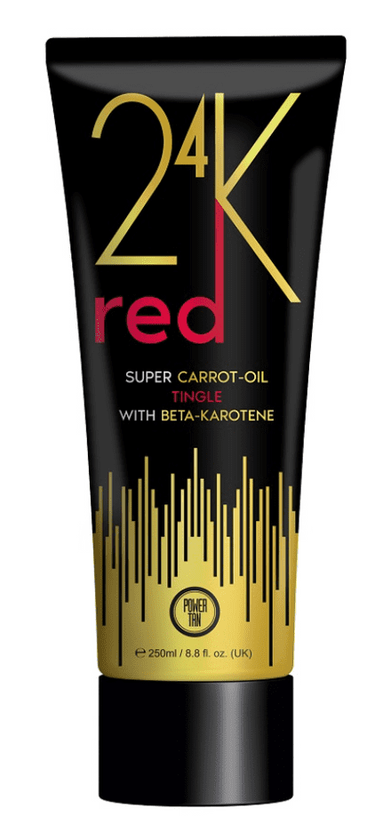 POWER TAN 24K RED  / TUBE / SUNBED TANNING LOTION