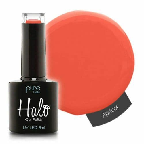 PURE NAILS - HALO GEL POLISH - APRICOT - 8ML - LATEST COLLECTION