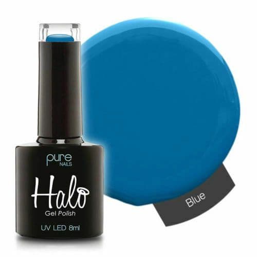 PURE NAILS - HALO GEL POLISH - BLUE - 8ML - LATEST COLLECTION