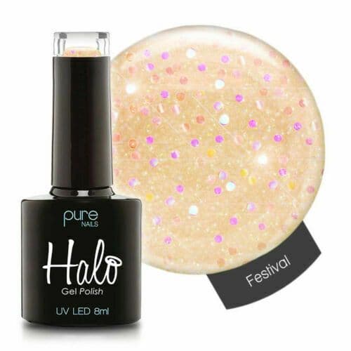PURE NAILS - HALO GEL POLISH - FESTIVAL - 8ML - LATEST COLLECTION