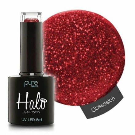 PURE NAILS - HALO GEL POLISH - OBSESSION - 8ML - LATEST COLLECTION
