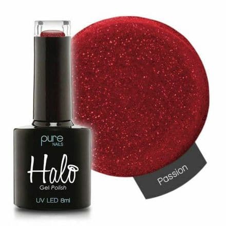 PURE NAILS - HALO GEL POLISH - PASSION - 8ML - LATEST COLLECTION