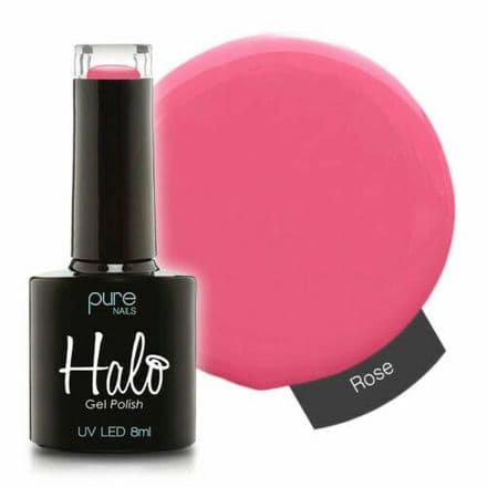 PURE NAILS - HALO GEL POLISH - ROSE - 8ML - LATEST COLLECTION