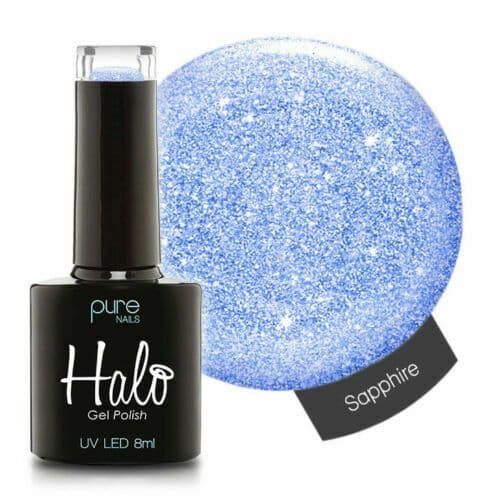 PURE NAILS - HALO GEL POLISH - SAPPHIRE - 8ML - LATEST COLLECTION
