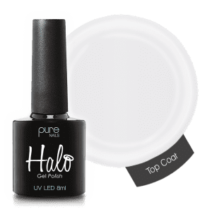PURE NAILS - HALO GEL POLISH - TOP COAT NON-WIPE - 8ML - LATEST COLLECTION